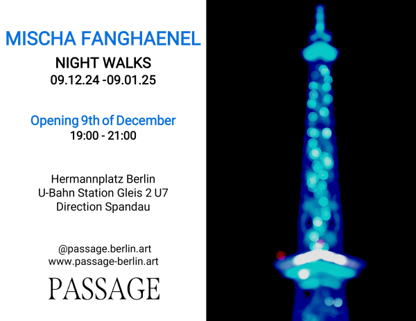 NIGHT WALKS Mischa Fanghaenel