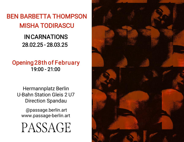 IN CARNATIONS Ben Barbetta Thompson & Misha Todirascu