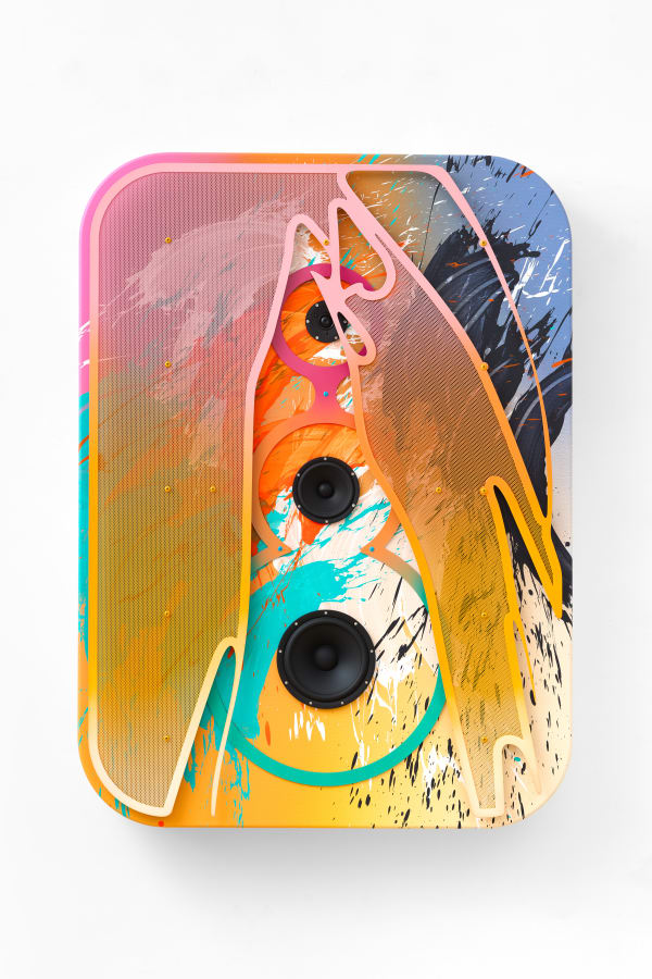 Márton Nemes, Stereo Paintings 11b, 2025