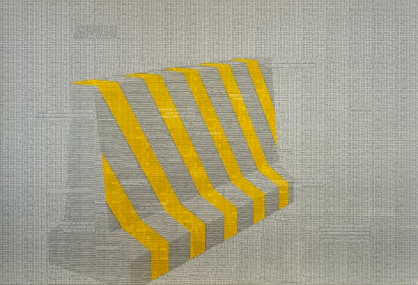 Abdulnasser Gharem, Don’t Trust The Concrete, 2022