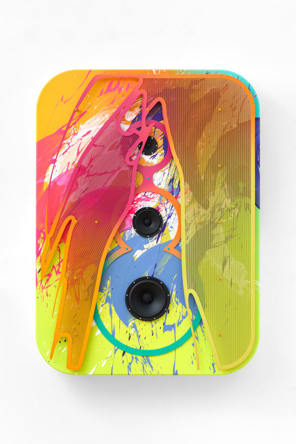 Márton Nemes, Stereo Paintings 11a, 2025