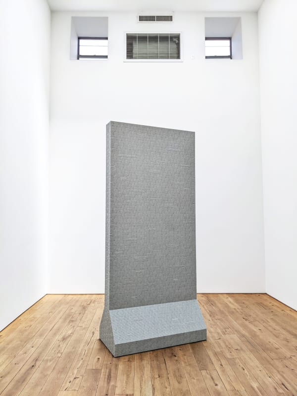 Abdulnasser Gharem, Concrete Wall II, 2022