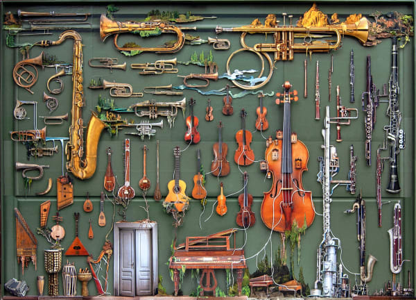 Chris Jones, Music Room, 2024