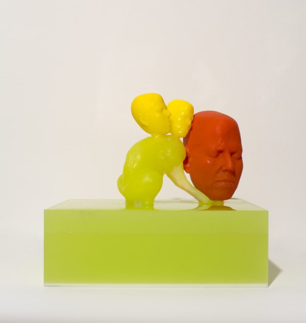 Rona Pondick, Small Red Yellow Yellow Green, 2014–2018