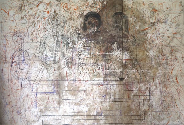 Hermann Nitsch, Grablegung (Entombment of Christ), 2007