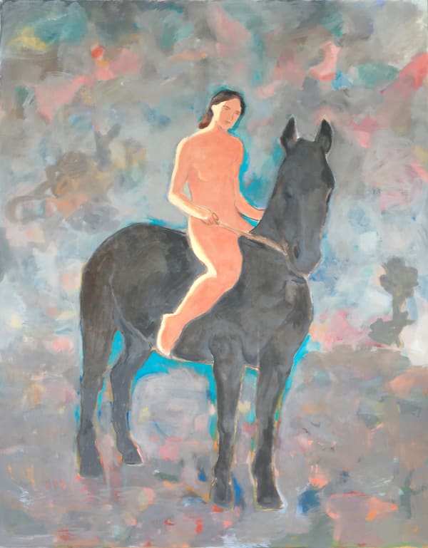 Sandro Chia, The Young Amazon, 2017