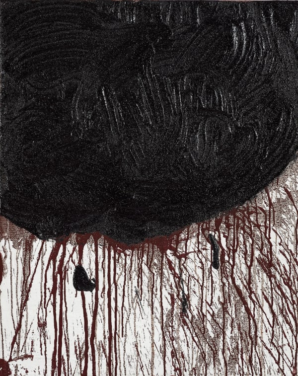 Hermann Nitsch, Schüttbild, 2013
