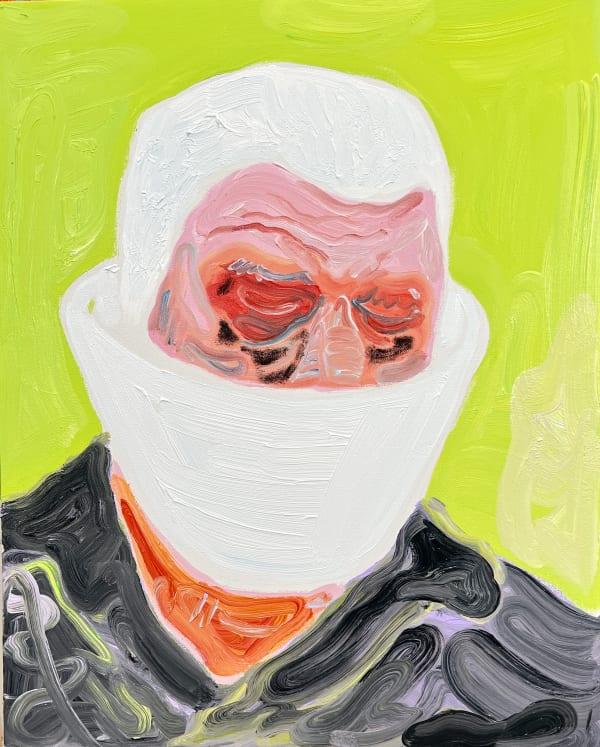 Xi Zhang, White Collar #3, 2025