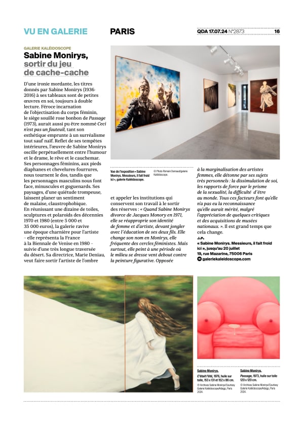 Le Quotidien de l'Art, Sortir du jeu de cache-cache