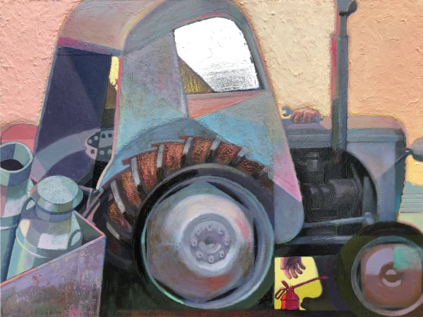 Jonathan McHugh, Vehicle Plus Pigment #3: Tractor in Oomska