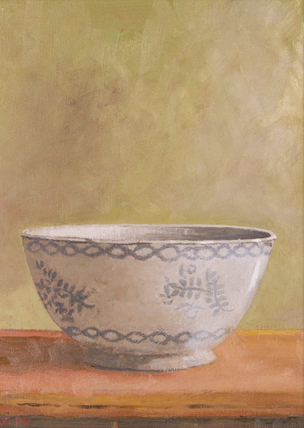 Jeffery Morgan SRUA, Spongeware Bowl from Aghalee C. 1880