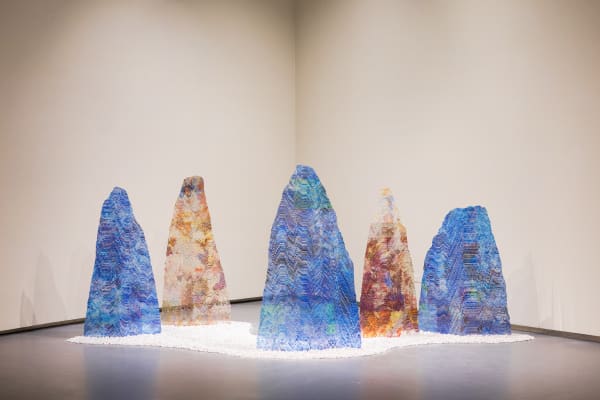 "NEO-TECHNO-NATURAL", Solo Show: Mathieu Merlet Briand, Exhibition View, Doha 2024