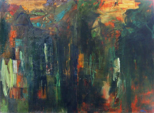 Trần Hải Minh, A forest landscape, 2005