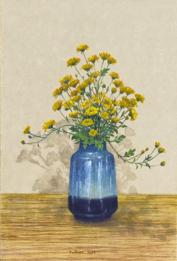 Nguyễn Minh Thành, Still life of Chrysanthemum, 2024