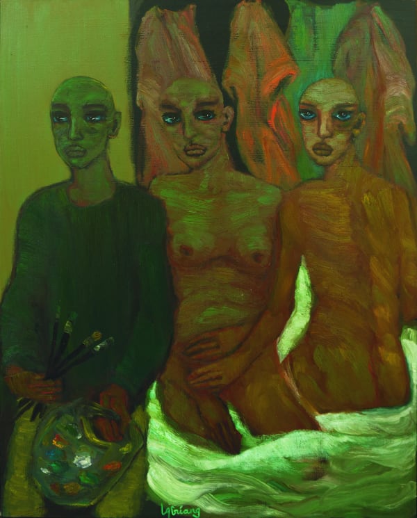 Lý Trần Quỳnh Giang, In the room, 2017