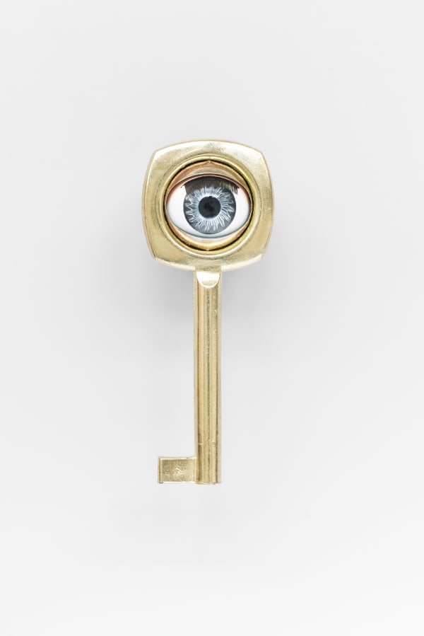 photograph of key with an eye by Garcia de Marina