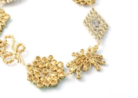 Philip Sajet, the Brooches Necklace, back side details