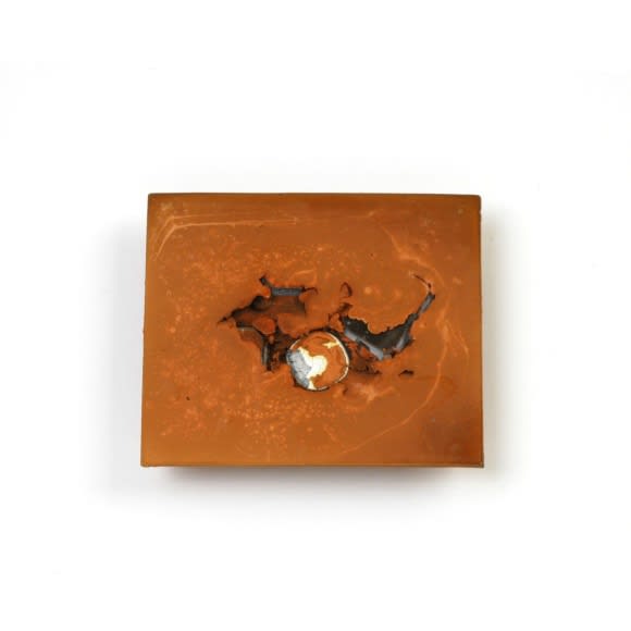Brown I, brooch, 2007