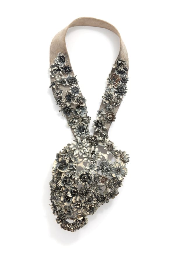 Loss (aka Black Bile) 3, necklace/mask, 2013