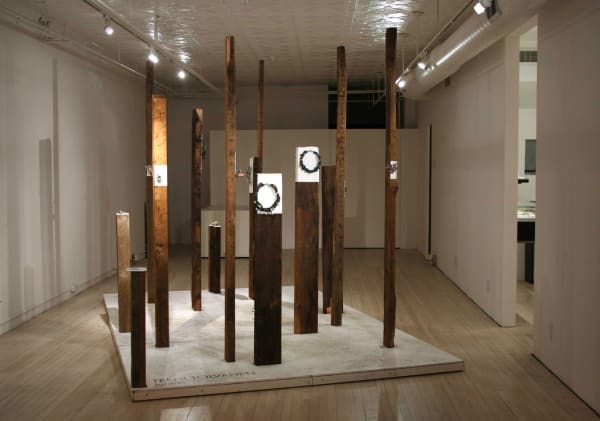 Jungle installation at Collective Design Fair