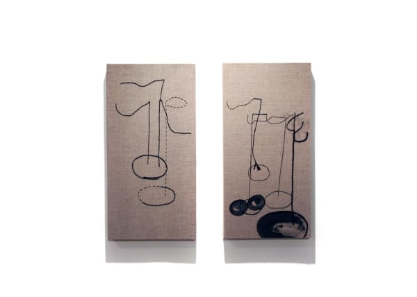 Embroidery drawings, 2016