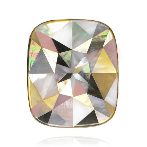 Melanie Georgacopoulos, Cushion Brooch