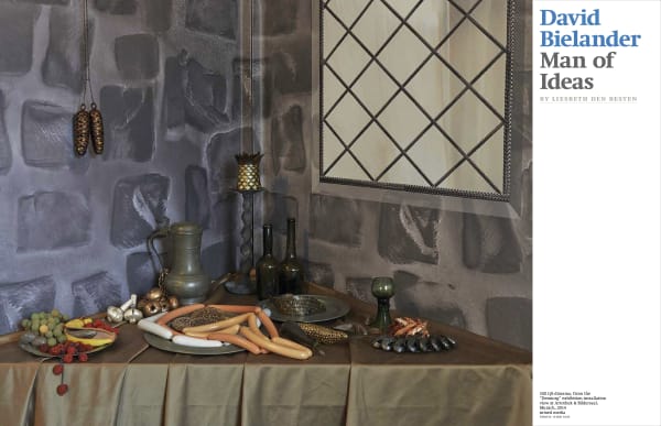 Metalsmith Magazine features David Bielander on cover and in feature article., Man of Ideas