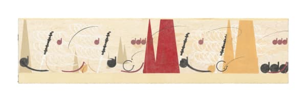 Lili Lee｜Guiding light in the field 2 泰山北斗 2｜2025｜Mixed Media on Korean Rice Paper (Hanji) 複合媒材於韓紙｜30 x 125 cm