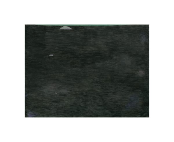 Timothy Bair｜Gone｜2025｜Color Pencil on Paper Board 色鉛筆於紙板｜23 x 30.5 cm