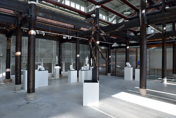 Xun Wang Sculpture Exhibition Streaming Between The Virtual And The Real 01