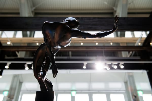 Xun Wang Sculpture Exhibition Streaming Between The Virtual And The Real 03