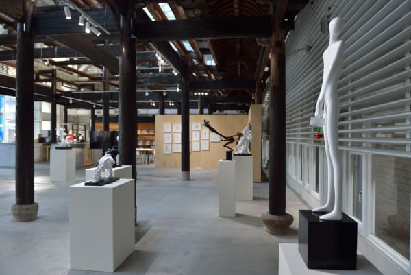 Xun Wang Sculpture Exhibition Streaming Between The Virtual And The Real 06