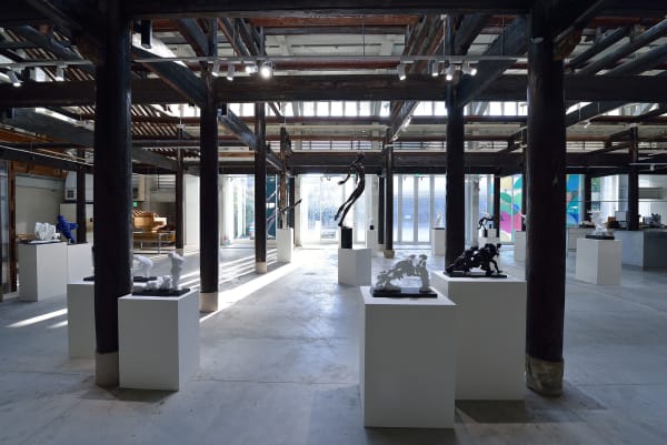 Xun Wang Sculpture Exhibition Streaming Between The Virtual And The Real 07