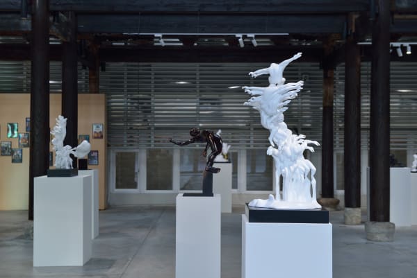 Xun Wang Sculpture Exhibition Streaming Between The Virtual And The Real 14