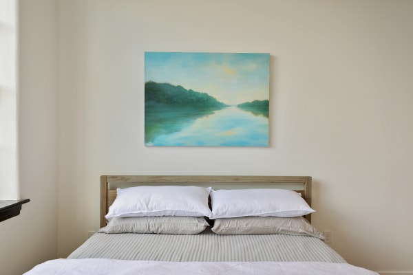 Artwork: Giselle Gautreau (available) Broom Factory pop-up in partnership with Jane Vick, Long & Foster realty