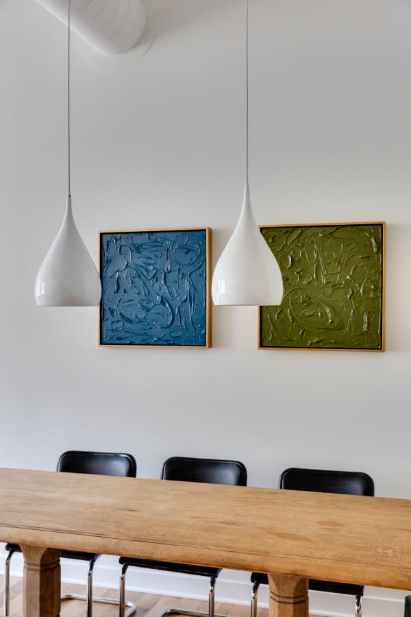 Artwork: Liz Valentine Broom Factory pop-up in partnership with Jane Vick, Long & Foster realty