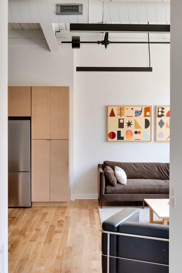 Artwork: Cameron Ritcher (available) Broom Factory pop-up in partnership with Jane Vick, Long & Foster realty