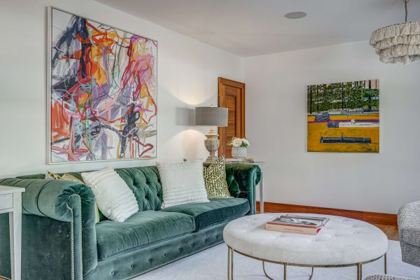 Artwork: Mac Ball (R) Realty & Staging: Katherine Hill, Sarah James Design, Project RVA