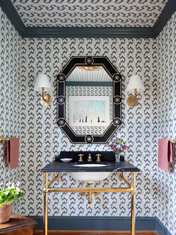 Artwork: Rachel Cobb (available) Designer: Elly Poston Interiors