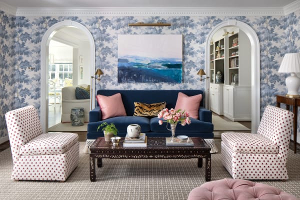 Artwork: Isabelle Abbot Designer: Elly Poston Interiors