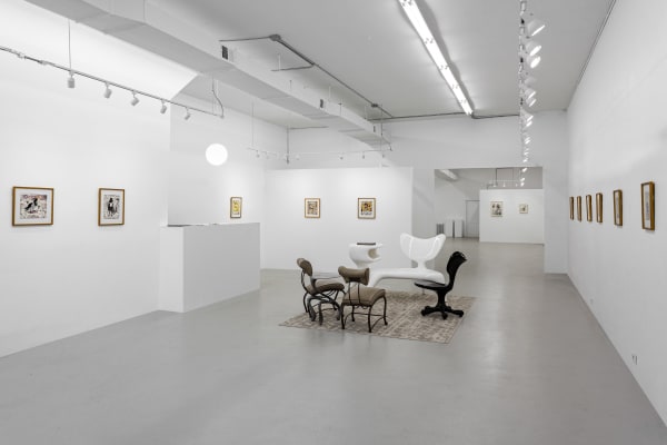 Tony Fitzpatrick : The Lunch Drawings