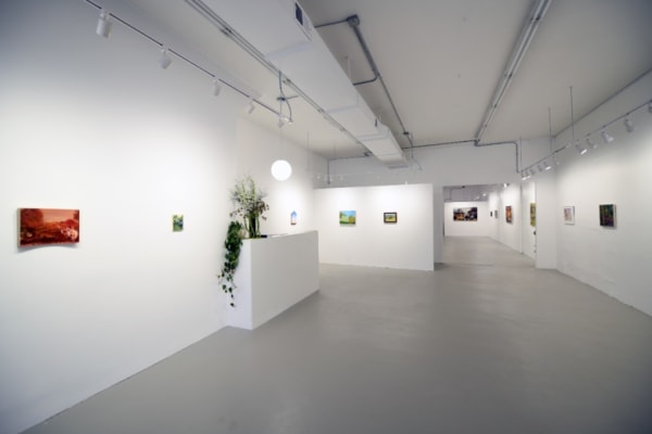 Povos took over its West Town space from the now-closed Mu Gallery. It launched its first show in early March. Credit: Jake Ellerbrake/Block Club Chicago
