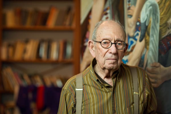 Philip Pearlstein, 2016. Photo © Taylor Dafoe