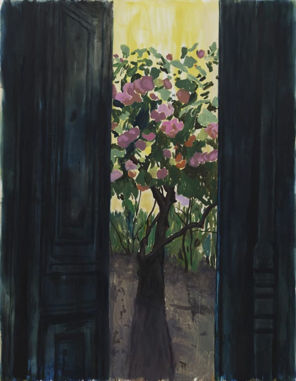 Enrique Martínez Celaya, The Homecoming, 2024. Oil and wax on canvas. 100 x 78 in / 254 x 198.1 cm. Photo by Heather Rasmussen. Image courtesy of Gallery Wendi Norris, San Francisco, CA.