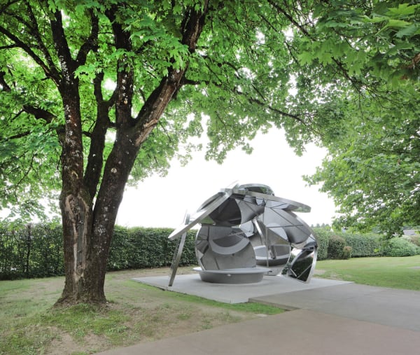 Eva Schlegel, Installation view, "Cloud Space," Museum Liaunig, Neuhaus, Austria, 2018