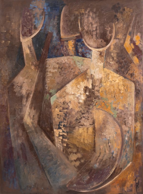 Wolfgang Paalen, Trois figures, 1953