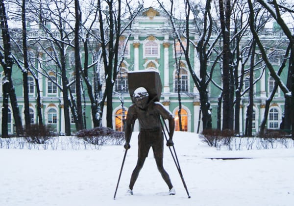 Enrique Martínez Celaya, Installation view, "The Tower of Snow," The State Hermitage Museum, St. Petersburg, Russia., 2012