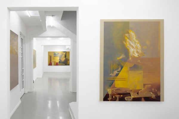 Leo Marz, Installation view, "Situations Will Continuously Happen (Part 1)," Pequod Co. Mexico City, Mexico