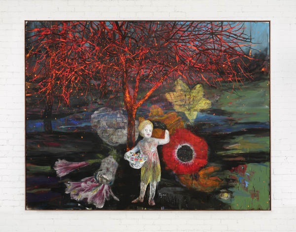 Enrique Martínez Celaya, The Apple Tree, 2023