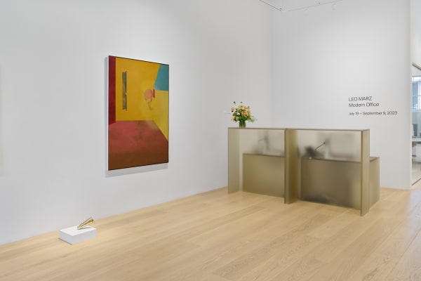 Leo Marz, Installation view, "Modern Office," Gallery Wendi Norris, San Francisco, CA, 2023